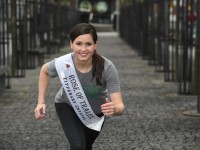Marathon Maggie, the “running Rose of Tralee” set to raise money for charities in Ireland & USA