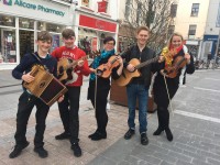 Festive Sounds under the Marquee on The Mall during Christmas in Tralee