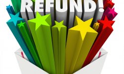 This is REALLY BORING but you might be entitled to a refund from Revenue…